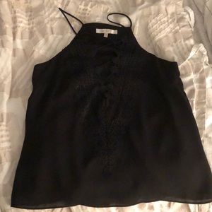 Black low plunge tank (XS)